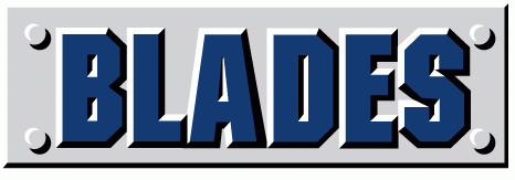 saskatoon blades 2000-2005 wordmark logo iron on heat transfer